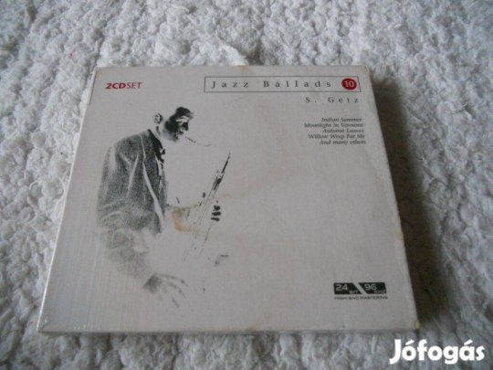 Stan Getz : jazz ballads 2CD ( Új, Fóliás)