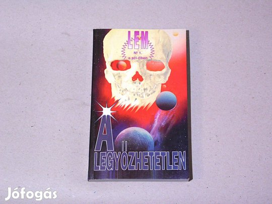 Stanislav Lem - A legyőzhetetlen c. könyve gyári új olvasatlan állapot