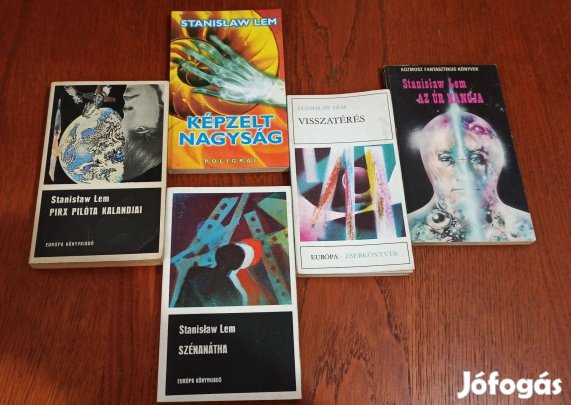 Stanislaw Lem könyvcsomag / 5 db könyv