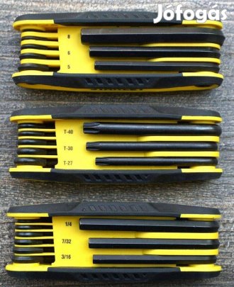 Stanley kéziszerszám szett imbusz kulcs (3) Élettartam Garancia Usából