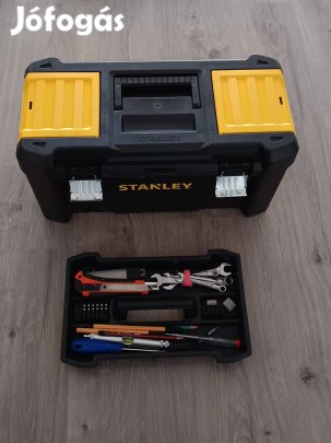 Stanley szerszámos láda + szerszámok