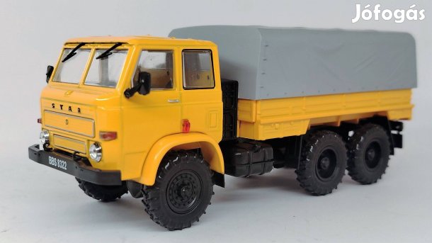 Star 266 ponyvás teherautó modell 1:43 új bontatlan eladó