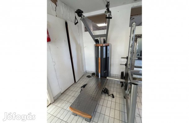 Star Trac Humansport Pull Lift csigagép 2×40kg, platform