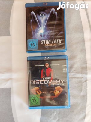 Star Trek 2db,4 lemezes Bluray Dvd eladó