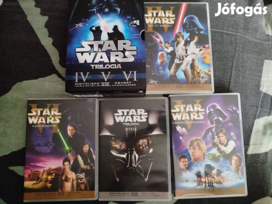 Star Wars 4-5-6 trilógia dvd díszdobozban 