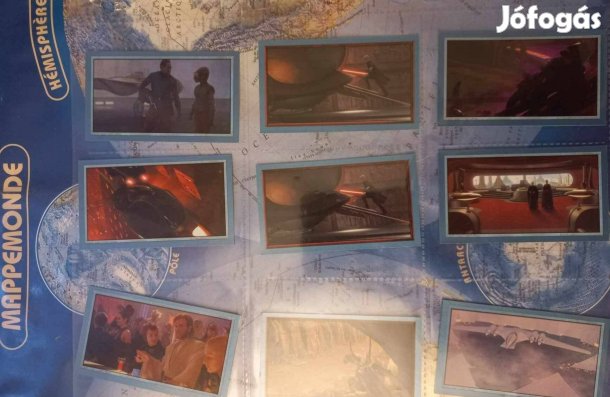 Star Wars Attack of the clones Merlin matricák 400 Ft/db