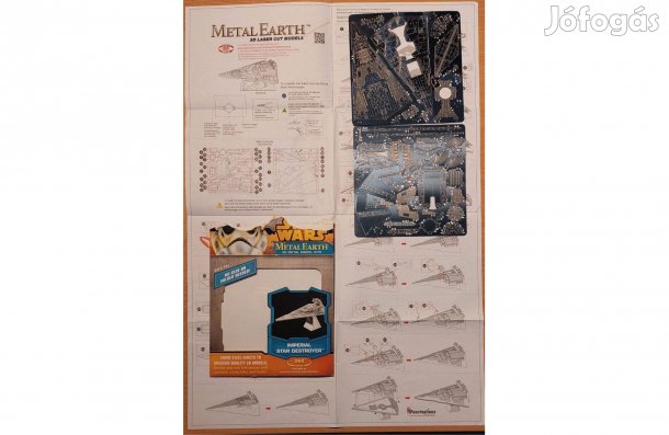 Star Wars Birodalmi Csillagromboló Metal Earth lézervágott acél