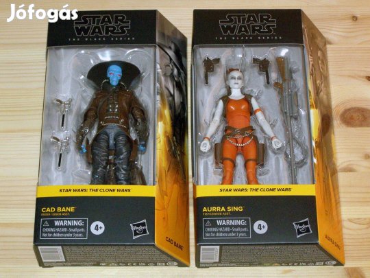 Star Wars Black Series 15 cm (6") Cad Bane & Aurra Sing figura