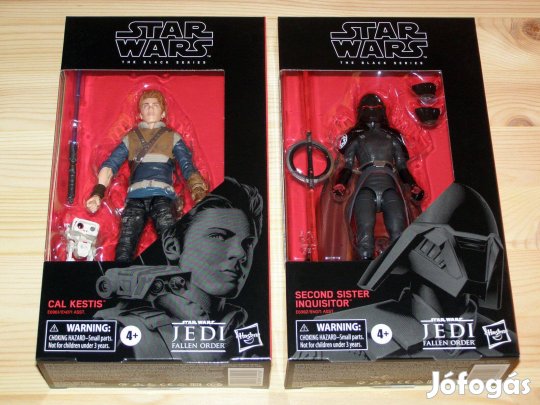 Star Wars Black Series 15 cm (6") Cal Kestis & Second Sister figura