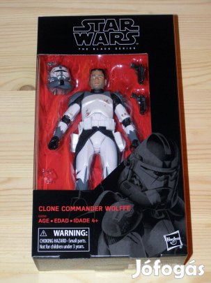 Star Wars Black Series 15 cm (6") Clone Commander Wolffe figura