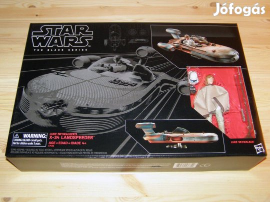 Star Wars Black Series 15 cm (6") Landspeeder & Luke Skywalker figura