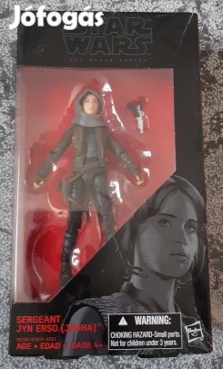 Star Wars Black Series Sergeant Jyn Erso (Jedha) 6 inch figura (új)