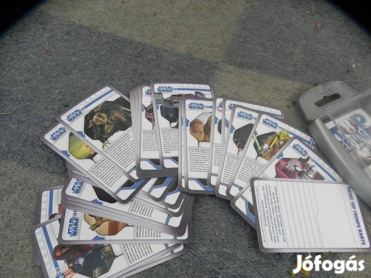 Star Wars Clone Wars kártyák 2 csomag hibátlan gyüjtői darab