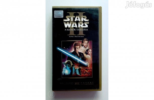 Star Wars II. - A klónok támadasa - VHS - - (Csak személyesen!)