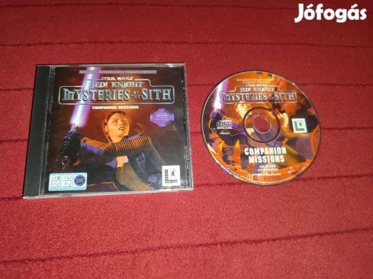 Star Wars Jedi Knight Mysteries of the Sith Companion missions PC CD