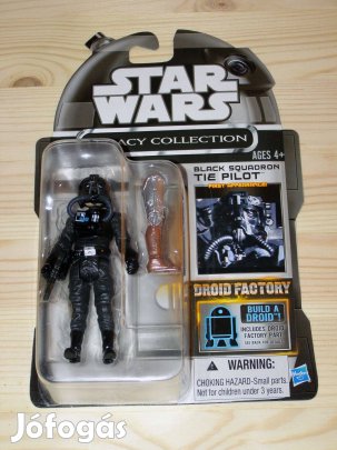Star Wars Legacy Collection 10 cm (3.75") TIE Fighter Pilot figura