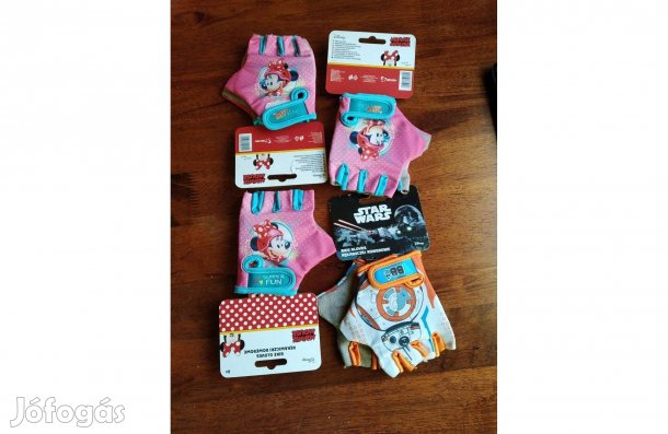 Star Wars Minnie Egér gyerek Biciklis Kesztyű Sok mást is hirdetek K