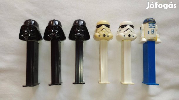 Star Wars PEZ cukor adagolók