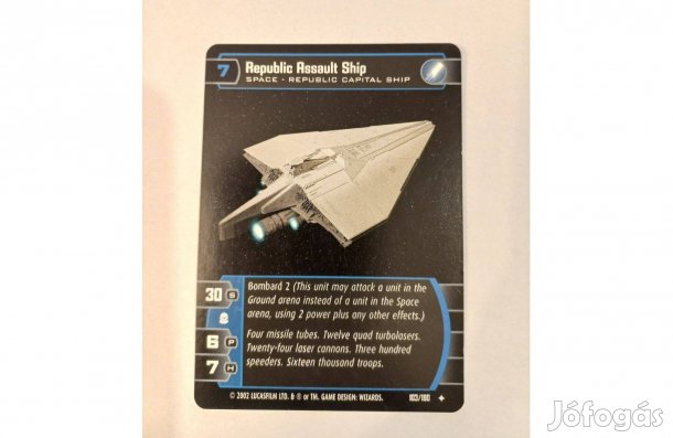 Star Wars Trading Card Game - Republic Assault Ship 103/180