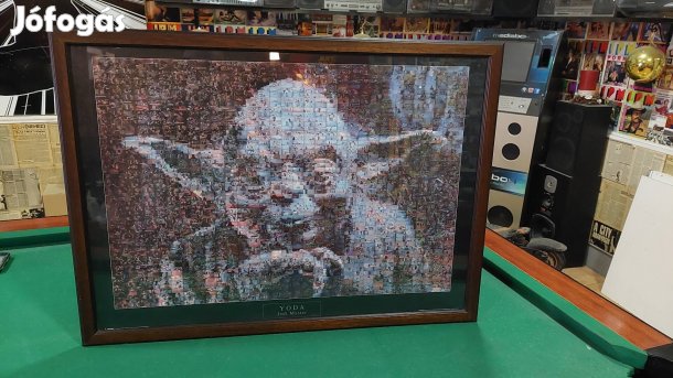Star Wars Yoda mozaikkép képekből