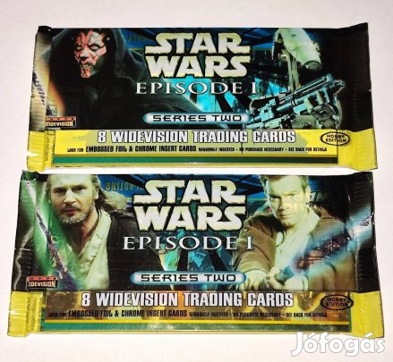 Star Wars: Episode I Widevision Trading Cards kártya csomagok