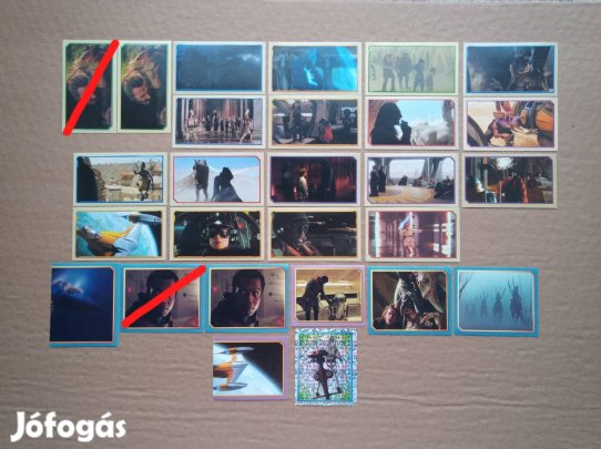 Star Wars episode 1 Lutra album matrica 