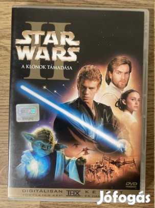 Star Wars episode 2: A Klónok támadása DVD (feliratos)