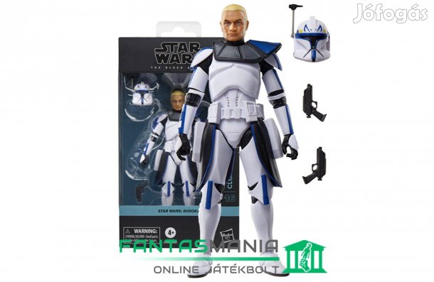 Star Wars figura 16-18cm Black Series Clone Commander REX klón parancs