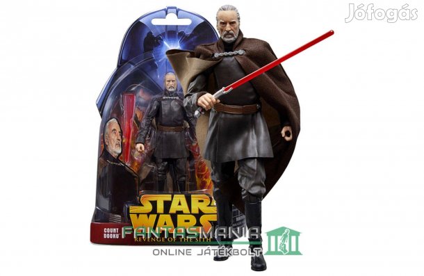 Star Wars figura 16-18cm Black Series - Count Dooku gróf Sith figura
