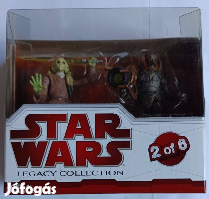 Star Wars figura. Kit Fisto Jedi mester és Geonosian Warrior set