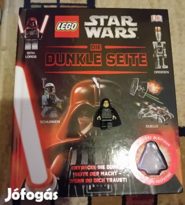 Star Wars könyv Imperator Palpatin legobábuval