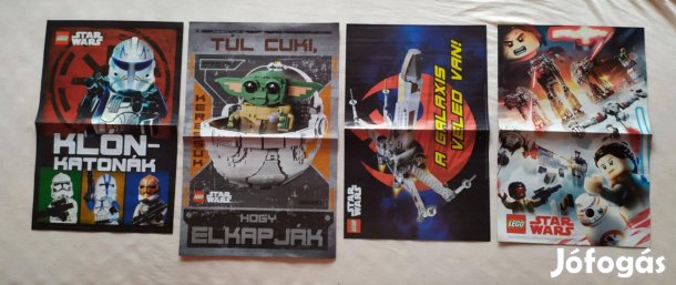 Star Wars poszterek (Lego) 4 fajta