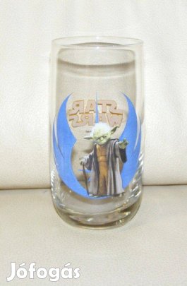 Star Wars üveg pohár többféle