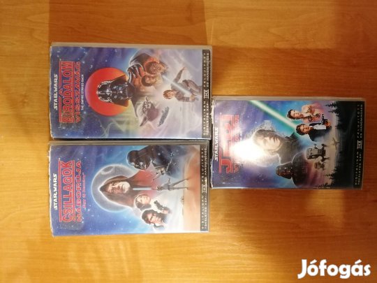 Star Wars vhs pack eladó