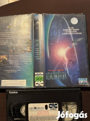 Star trek nemzedékek vhs kistok scifi