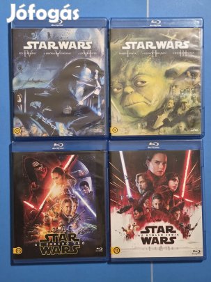 Star wars 1-8-ig blu-ray