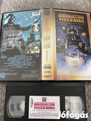 Star wars 5 a birodalom visszavág scifi vhs sárga