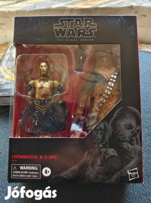 Star wars Black series Chewbacca + C3po eladó