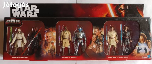 Star wars figura. Epic battle. 6 figura egyben