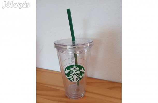 Starbucks Cold Cup pohár szívószállal