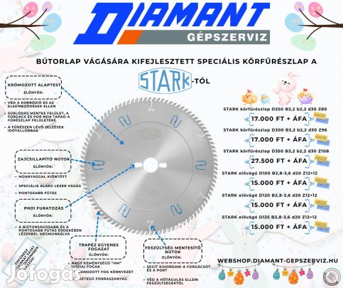 Stark körfűrészlap Húsvéti 2026 Akció