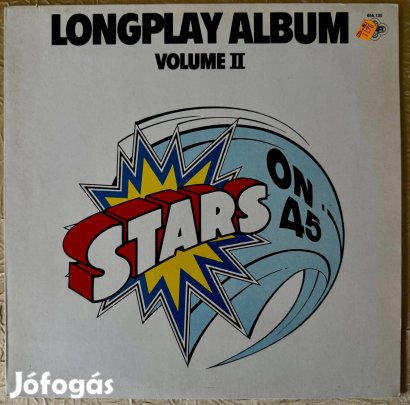Stars On 45 Longplay Album Volume II holland bakelit hanglemez LP