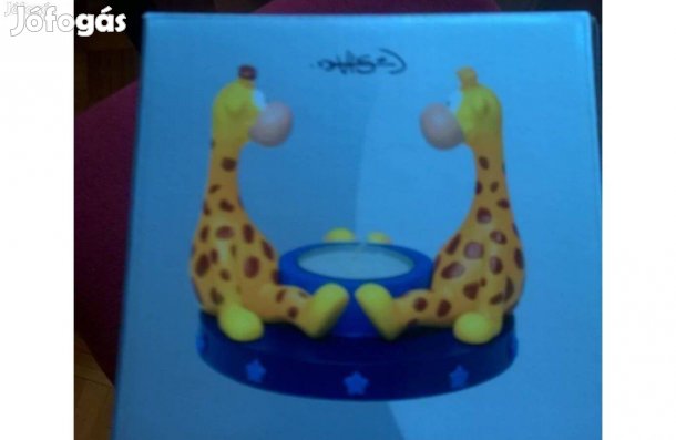 Starshire kerámia zsiráfos kerámia mécsestartó eladó