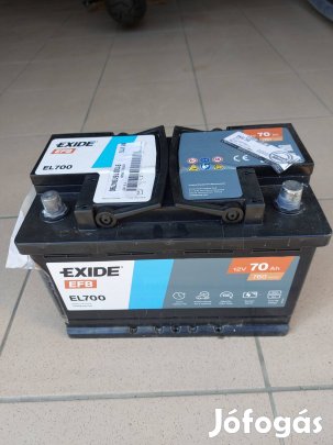 Start stop új  Exide akkumulátor 70 Ah