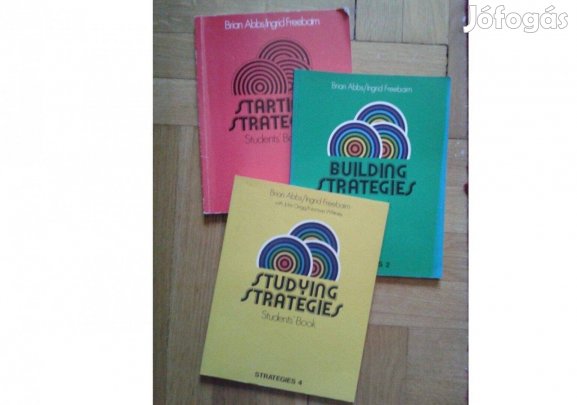 Starting, Building és Studying Strategies (1,2,4) angol nyelvkönyv