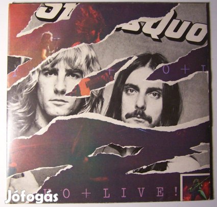 Status Quo: Live (1977, 2 LP, német nyomás, EX állapot)