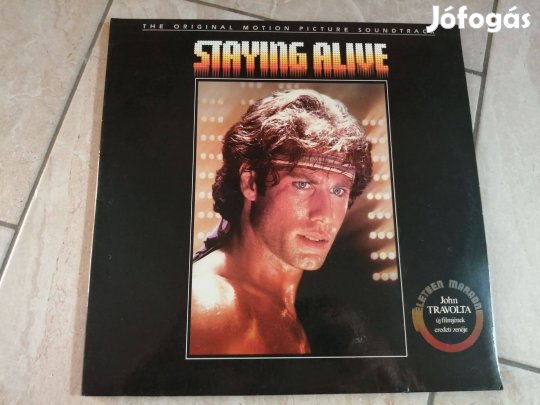 Staying Alive - (Bee Gees) Bakelit hanglemez kiváló állapotban