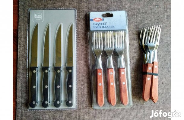 Steak kés vagy villa készlet Új