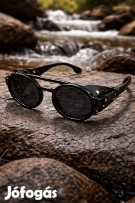 Steampunk stílusú napszemüveg - karakteres, egyedi darab