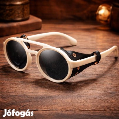 Steampunk stílusú napszemüveg - karakteres, egyedi darab
